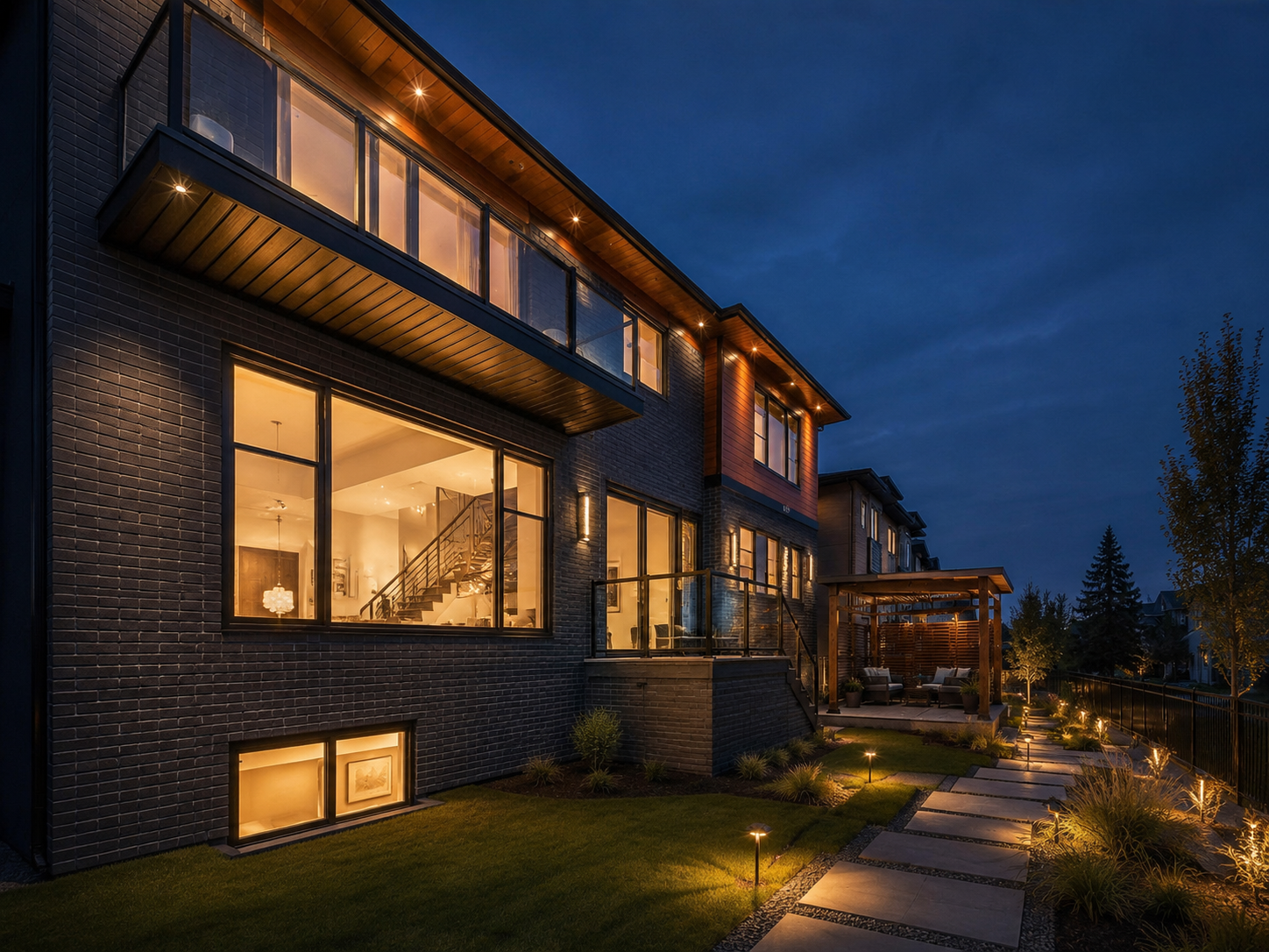 North Glenmore Park Custom, North Glenmore Park — Family custom home.